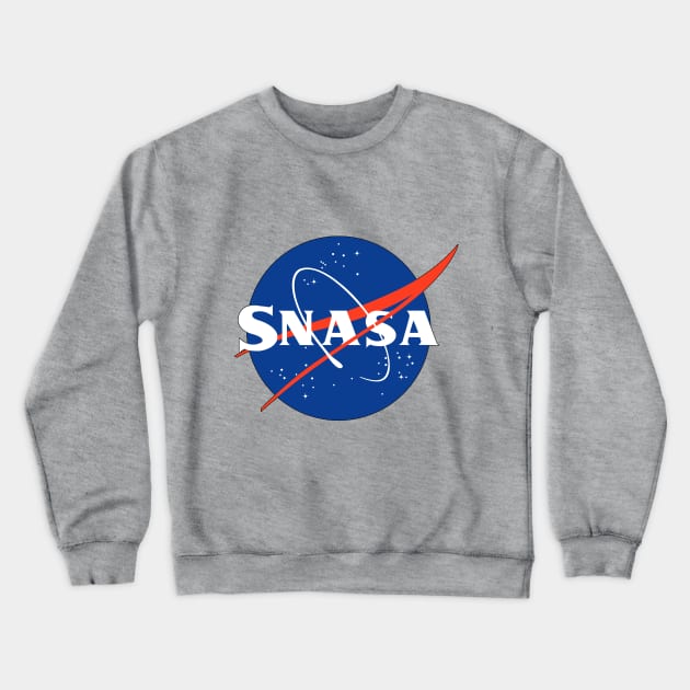 SNASA Crewneck Sweatshirt by RetroVania